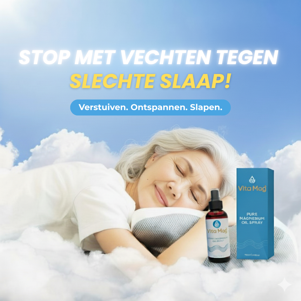 VITAMAG™ Rust & Herstel – Magnesium Olie Spray Voor 40+ers