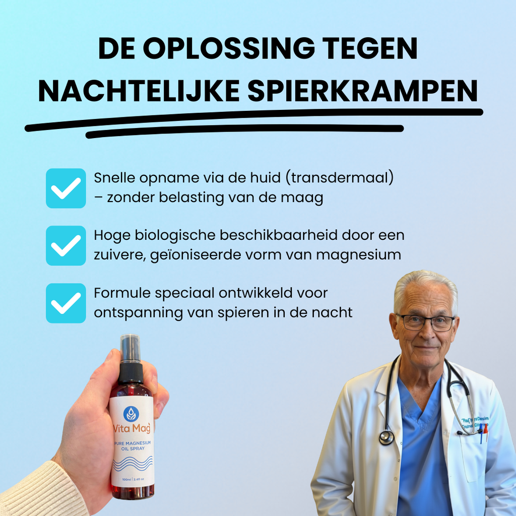 100% Natuurlijke Magnesium Spray