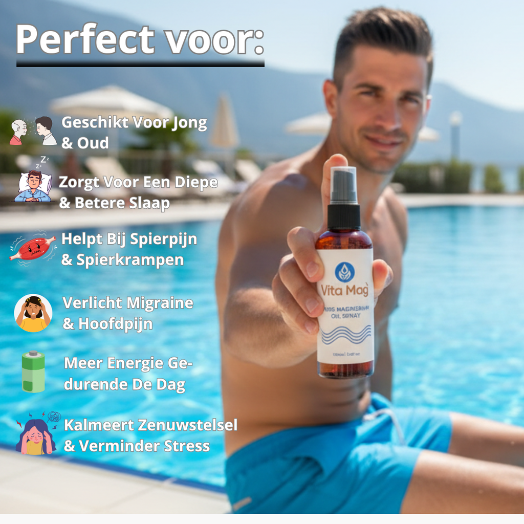 100% Natuurlijke Magnesium Spray